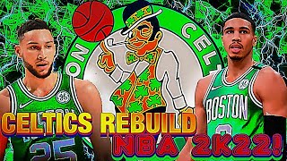 Rebuilding the Boston Celtics in NBA 2K22