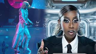 Teyana Taylor MOONWALKS in Alien-Themed AMAs Performance (With Missy Elliott!)