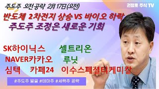 2차전지 기술적 반등 조선 바이오 조정 심텍 급등?