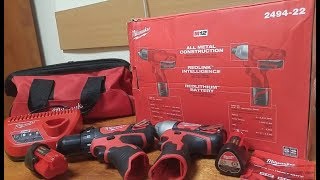 Milwaukee M12 2-Tool Combo Kit (2407-20 M12 \