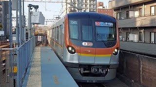 東京メトロ副都心線17000系17181F急行元町・中華街駅行き新丸子駅通過(2023/3/8)