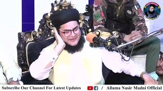 Ghazi ilm Deen Shaheed  | Nasir Madni Full Bayan 2023 By Allama Nasir Madni Official