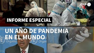 Un año de pandemia en el mundo | AFP