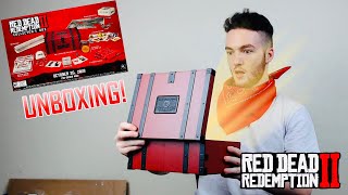 RED DEAD REDEMPTION 2 COLLECTORS BOX UNBOXING!!! ULTIMATE EDITION!!! (ROCKSTAR)