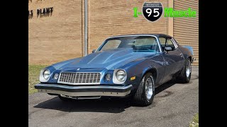 Everything you need to know about the 1977 Chevrolet Camaro Type LT at I-95 Muscle