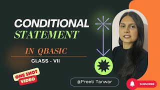 Conditional Statement in Qbasic | Class 7
