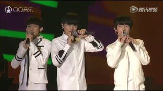 【TFBOYS】《真心话太冒险》+舞蹈solo 2016QQ音乐巅峰盛典 Full HD 1080P