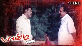 Pandi Tamil Movie | Scene | Rajkapoor Warning Nassar