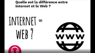 Quelle est la différence entre Internet et le Web ?