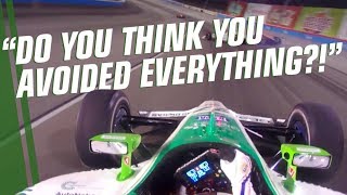 Team radio from Alexander Rossi's wild save at Texas