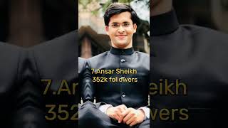 Top 10 IAS Officers In India With Most Instagram Followers😍🔥  #shorts #ias