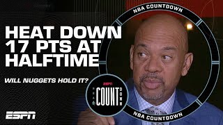 The WORST NIGHTMARE for the Miami Heat! - Wilbon 😱 Heat-Nuggets Game 1 Halftime | NBA Countdown