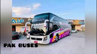 new Korean daewoo buses BH 120