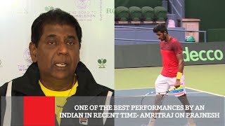 One Of The Best Performances By An Indian In Recent Time- Amritraj On Prajnesh