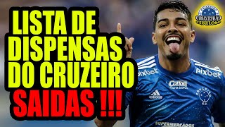 Matheus Bidu encabeça lista de dispensas com sete nomes do Cruzeiro no fim da temporada