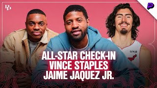Vince Staples On Being Clippers Fan, NBA Ideas & Netflix Show + Dunk Contest with Jaime Jaquez Jr.