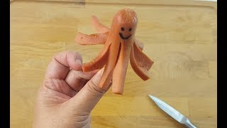 How to make octopus hot dogs