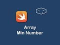 array min number in swift 3