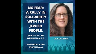 Alyza Lewin No Fear Rally | Sunday, July 11, 2021