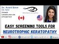 Easy Screening Tools for Neurotrophic Keratopathy #Cornea #Optometrist | ECL - 73 | Dr. Avani Dave