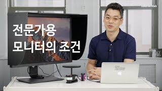 전문가용 모니터의 10가지 조건