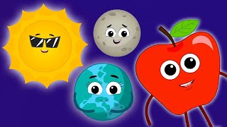 Planets Song, Our Solar System and Learning Videos for Kids