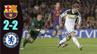 Barcelona vs Chelsea (2-2)(agg 2-3) | Fernando Torres | Last Minute Goal | UCL Semi-Finals - 2011/12