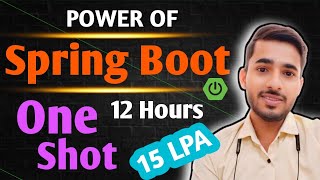 Spring Boot Series For Beginners | Single Video | 12 Hours | aadiandjava @AadiandJava1705