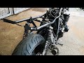 zr 7をz750fx仕様にカスタム フレーム完成