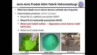 Proses Ekstraksi Nikel dari Bijih Laterit dengan Jalur Hidromet Part 3 (dari 3)