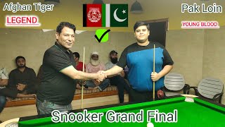 Snooker Grand Final | Snooker Deciding Frame | Umar Khan Vs Saleh Muhammad | Afghan Vs Pak | #final