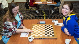 D. Fedorovich - Motrichko. World Draughts Championship 2021