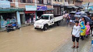 Flooding in Nepal ,Thimi