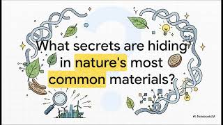 Why Cellulose is so special? and What is Nanocellulose?