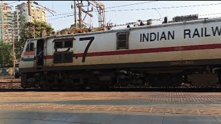 12107 LTT Sitapur SF Express Thundering Through Thakurli