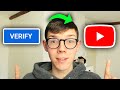 How To Verify Your YouTube Account - Full Guide