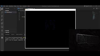 ASMR Programing - Create fireworks using Python | No Talking