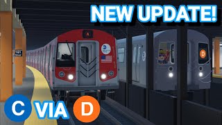 Roblox | NYCT: C Via D Line (New Update)