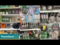 POUNDLAND GARDEN ESSENTIALS & LIGHTS COLLECTION APR 2022 | POUNDLAND SHOPPING HAUL | TRAVELANDSHOP