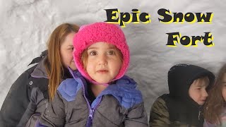 Epic Snow Fort