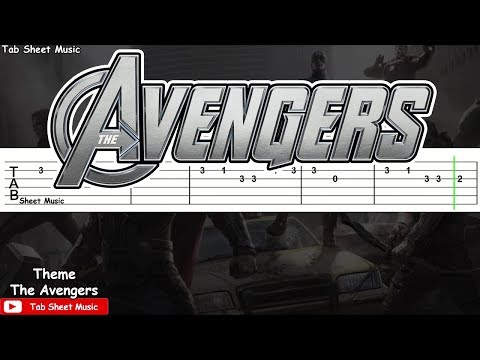 How To Play The Avengers Main Theme Guitar Tutorial Hot Music Tips