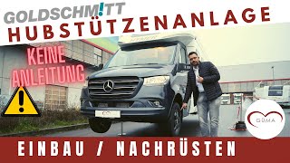 Hubstützenanlage Goldschmitt Pro Serie | Einbau \u0026 Nachrüstung ins Wohnmobil | Hymer B MC T 680