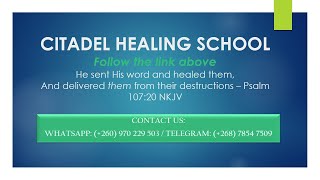 Healing School This Saturday 20210130