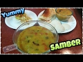 Samber recipe | Easy Homemade Samber | Cook with Monika