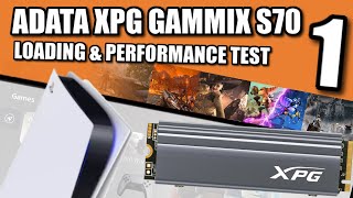 ADATA XPG GAMMIX S70 PS5 SSD Expansion Test 1