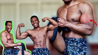 How to Get Big Biceps - IN THE HOUSE!! (Without Equipment!)