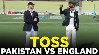 Toss | Pakistan vs England | 3rd Test Day 1, 2024 | PCB | M3G1K