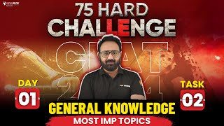 Day 1 - Task 2 | CLAT 2024 General Knowledge Preparation | LegalEdge 75 Hard Challenge