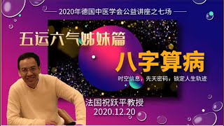 祝跃平: 【用病案谈谈五运六气姐妹篇—八字测病】- 德国中医学会公益学术讲座