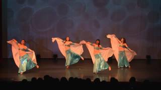 Four Elements: 摩娑舞團Mosuo Dance Aqua Oriental Belly Dance Choreography